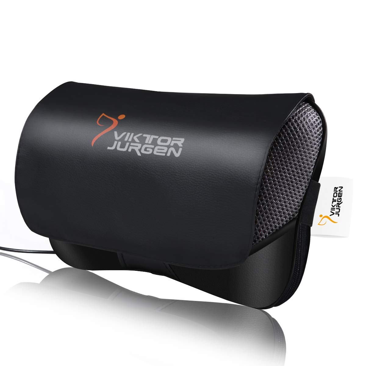 VIKTOR JURGEN Shiatsu Back Massager with Heat – Deep Tissue Massage for Neck, Shoulder, Leg, Upper & Lower Back Pain Relief, Electric Kneading 3D Massage Pillow Gifts for Men Women Dad, Mom, Christmas
