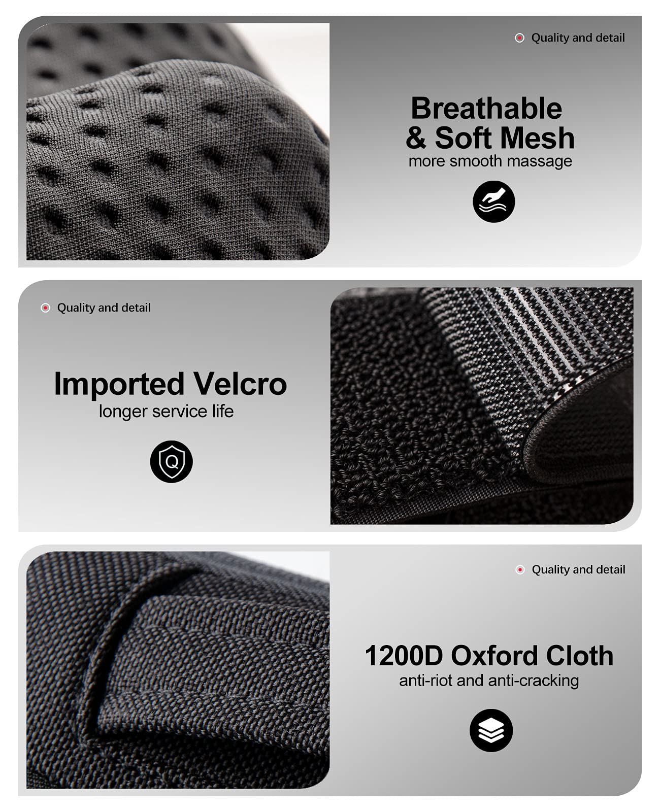 VIKTOR JURGEN Shiatsu Back Massager with Heat – Deep Tissue Massage for Neck, Shoulder, Leg, Upper & Lower Back Pain Relief, Electric Kneading 3D Massage Pillow Gifts for Men Women Dad, Mom, Christmas