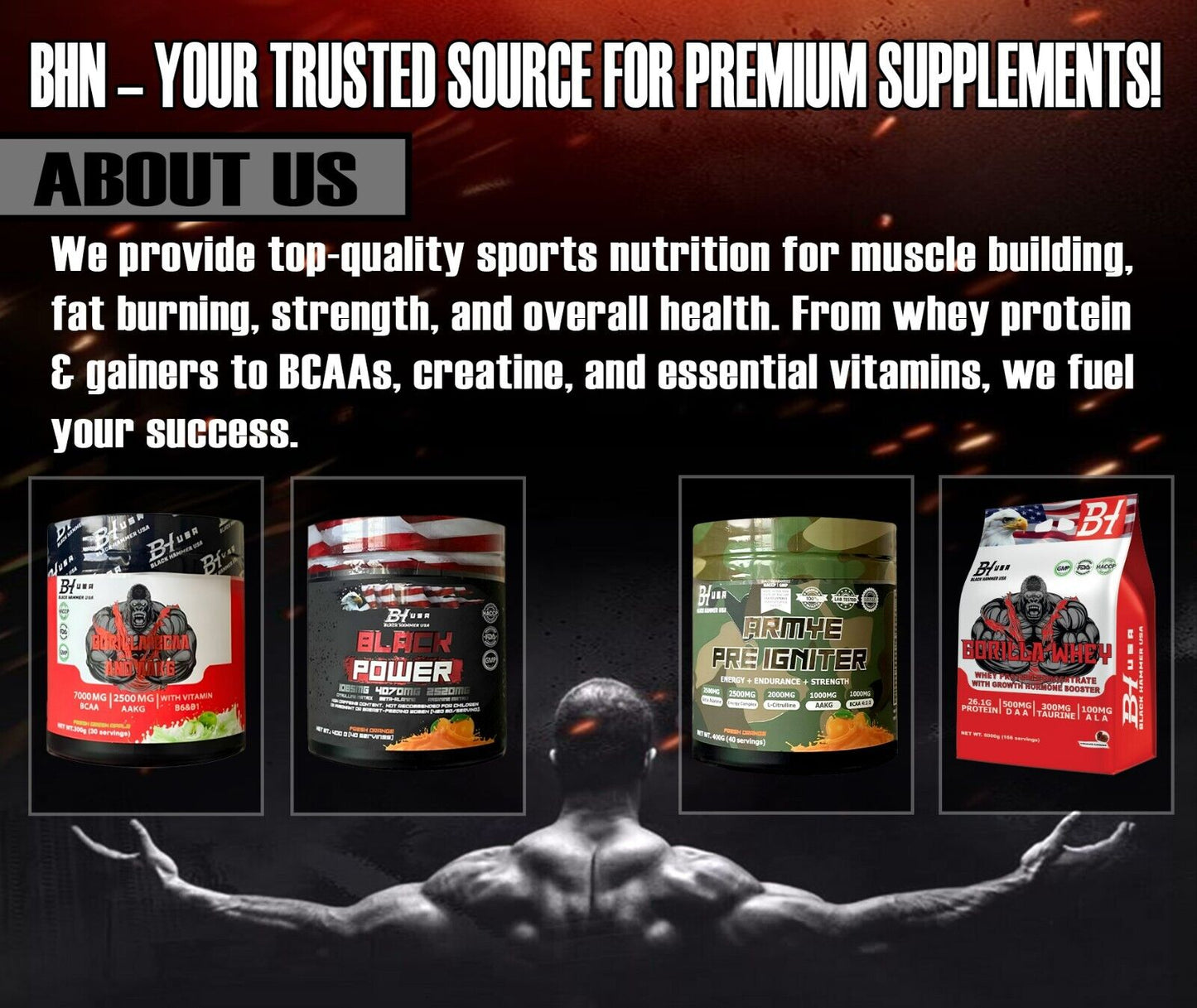 🔥3xDhey Protein GORILLA 6000G (3x2000G)-🍓🍌Banana Strawberry- Black Hammer USA💪