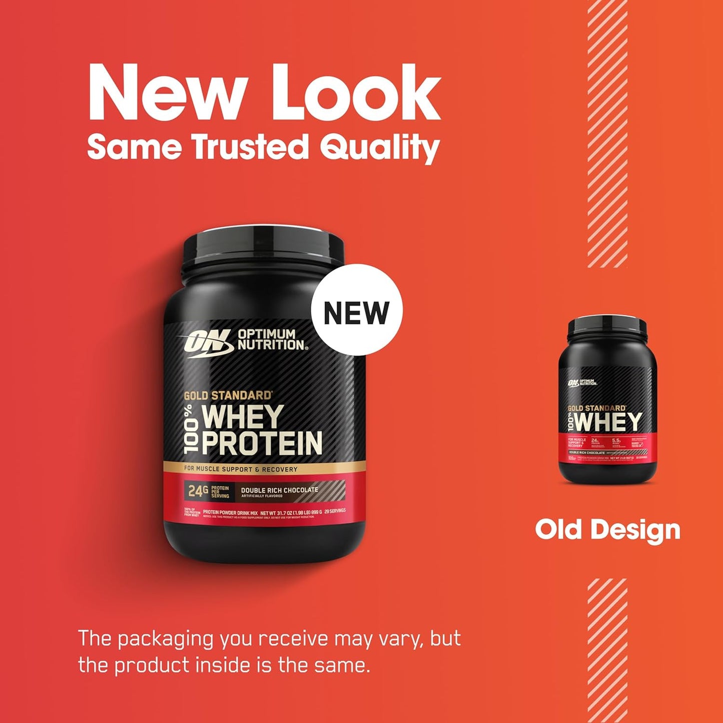 Gold Standard 100% Whey Protein Powder, Double Rich Chocolate, 2 Pound